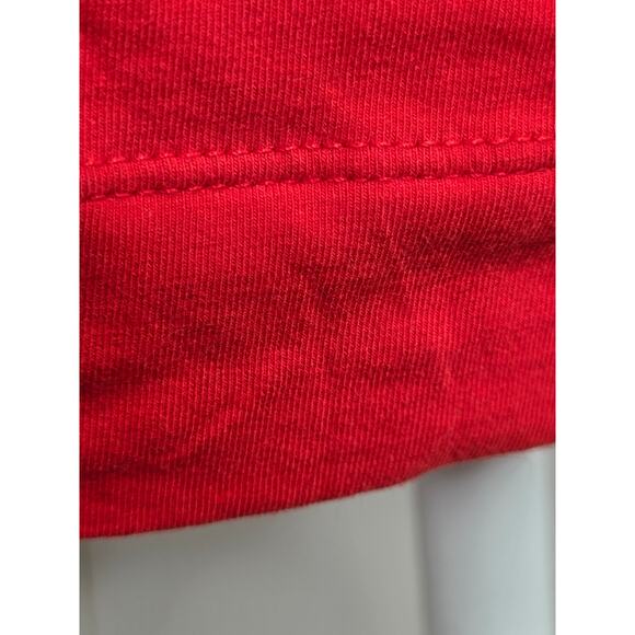 MNG by Mango EUC stretchy mini dress Small fire red orange - Picture 13 of 17